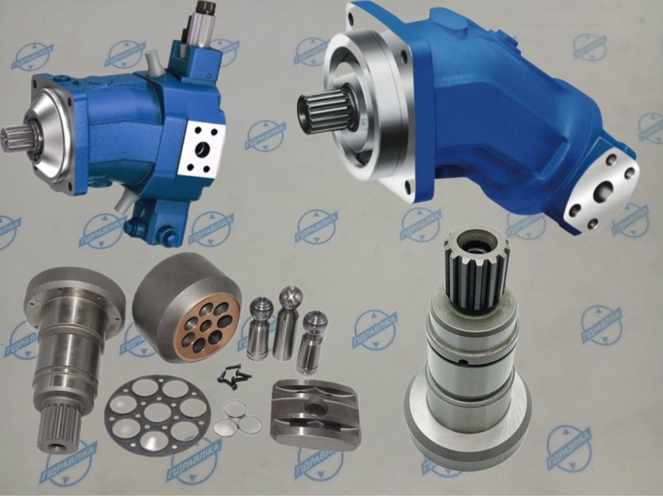 Гідромотор Bosch Rexroth A2FM A2FO запчастини гідронасос ремонт