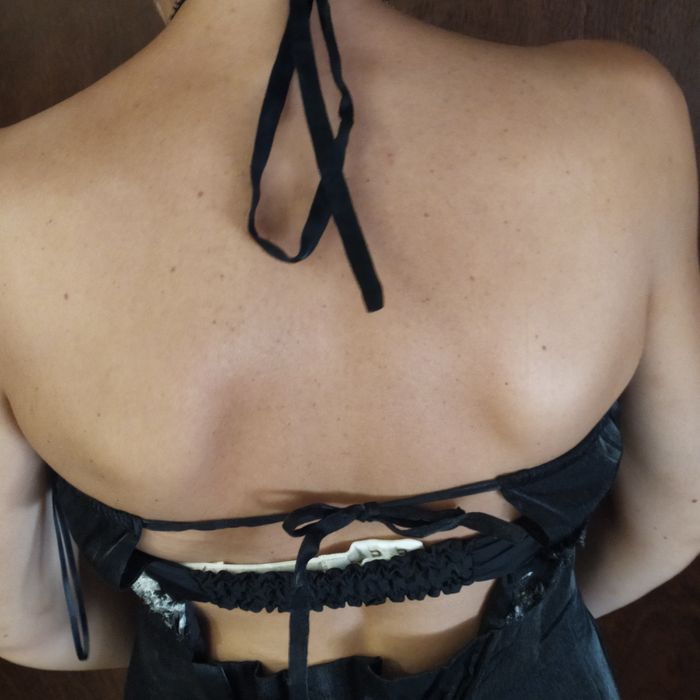 Vestido de cerimônia da Ana Sousa preto