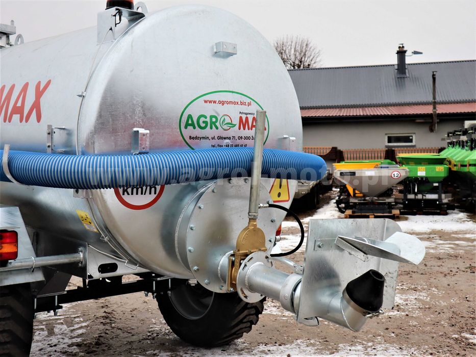 Wóz asenizacyjny beczkowóz 5000L szambiarka AGROMAX