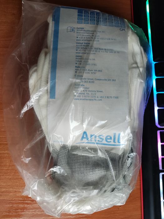 Rękawice ANSELL Nowe 6 par