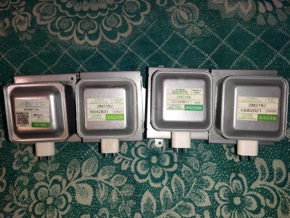 Магнетрон ОM75P(31),OM75S(31) и другие для микроволновки.