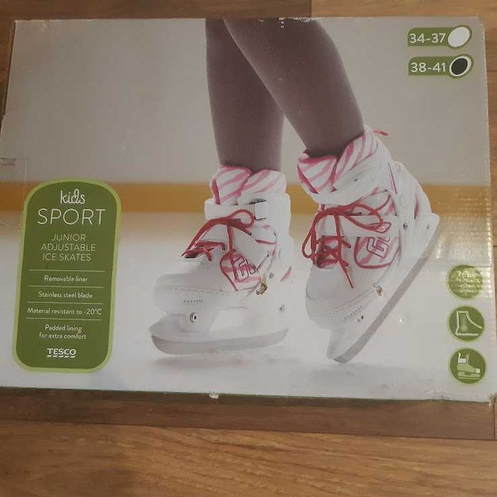 Sprzedam nowe łyżwy dla dziewczynki