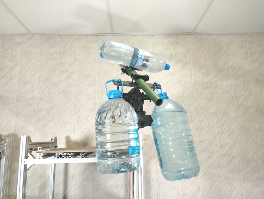 Посилений поворотний механізм для антен 2-осьовий поворотнік фвп fpv