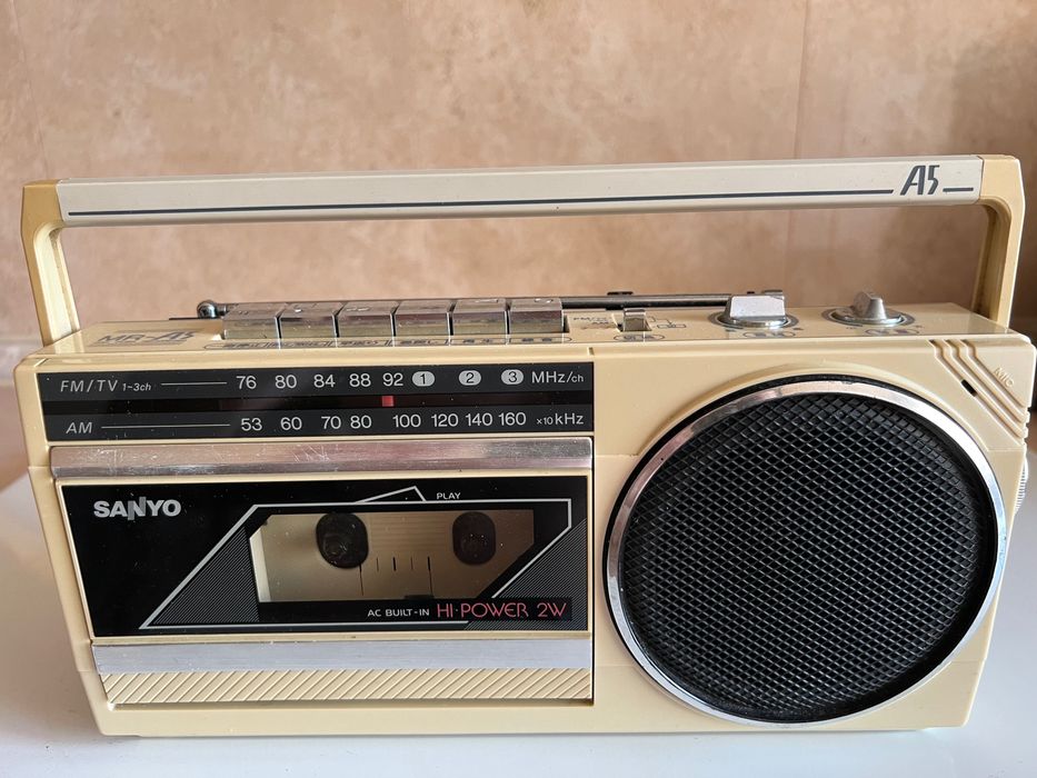 Мини магнитола Sanyo MR -A5 в родной коробке