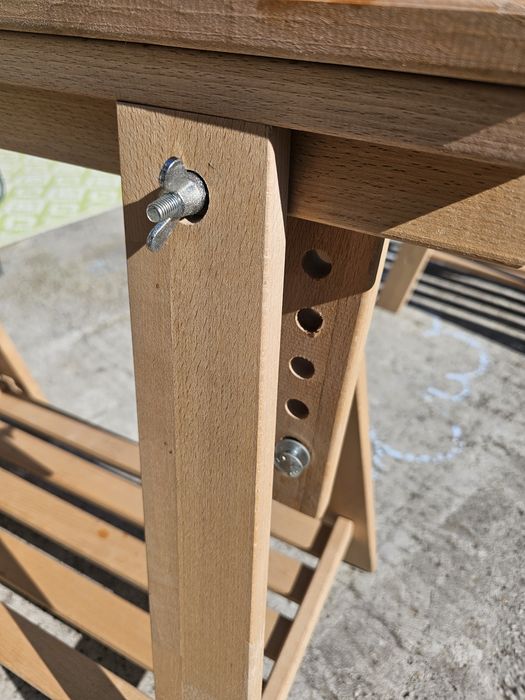 Koziołek ikea drewniany