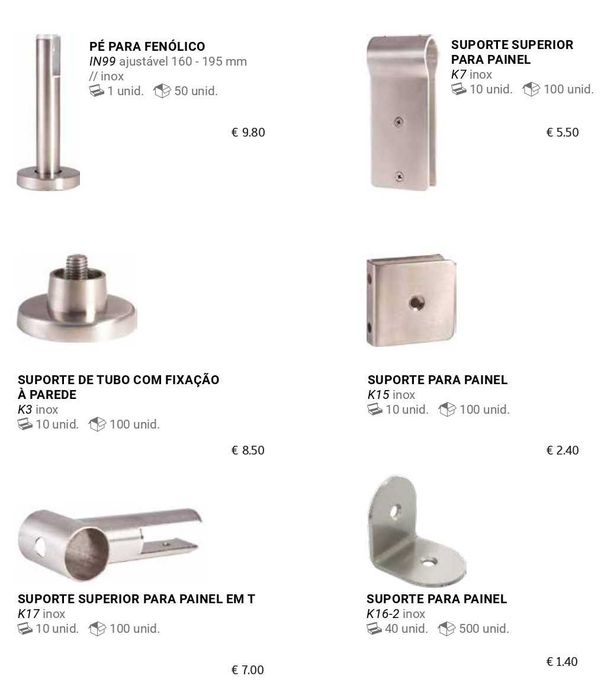 Pes plastico ou metal para moveis