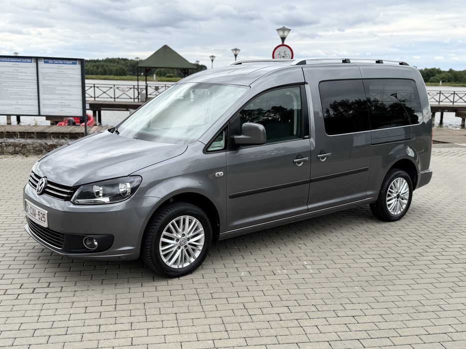 Volkswagen Caddy CUP 1.6TDI_Automat DSG_Maxi/Long_5 osób + paka_Bogata opcja_Sprowadzony_Super Stan