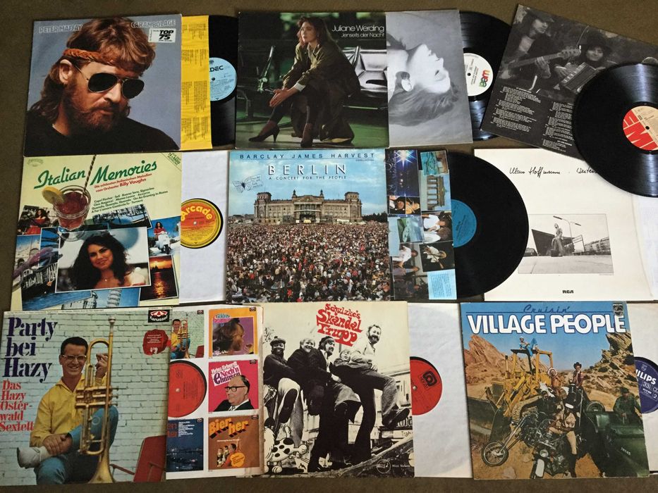 Village People, Barclay James, Maffy i inne - Zestaw 9LP Rock TANIO