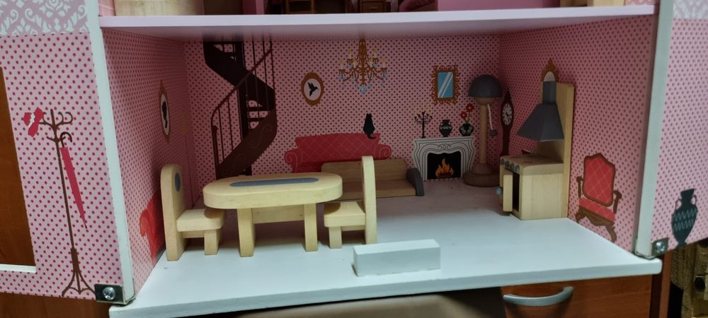 Casinha de Bonecas de Madeira Modemoiselle...