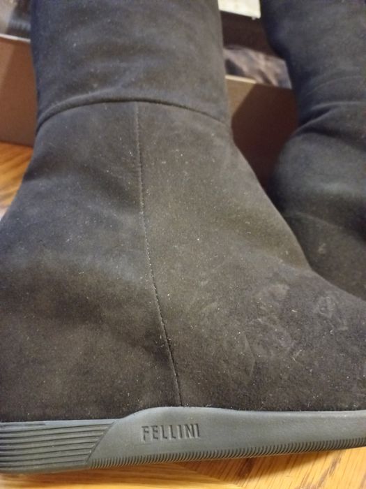 Зима нові замшеві чобітки Fellini 40р.