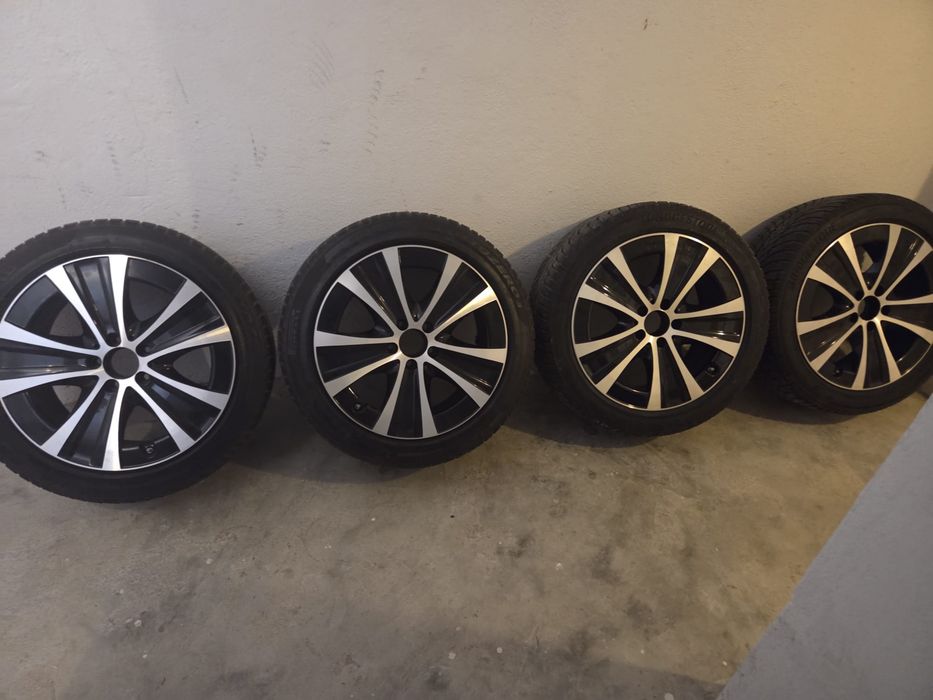 Jantes AMG Aro 18 + Pneus Mercedes Classe E
