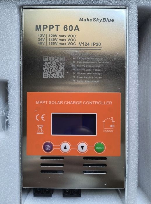 Контроллер MPPT-60A v124 wife, PowMR,  оригінал!