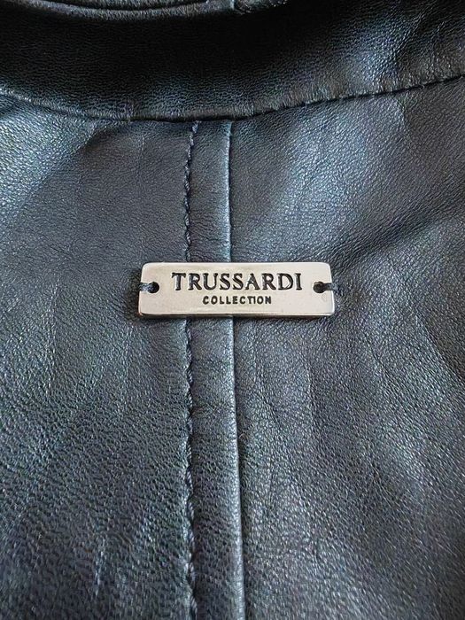 Kurtka skórzana Trussardi