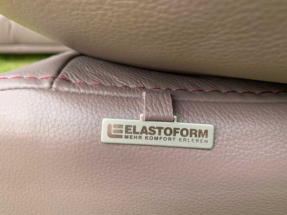 skórzany narożnik ELASTOFORM Royal Taupe niemiecki stan idealny