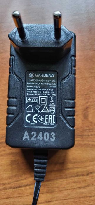 Ładowarka zasilacz do podkaszarki Gardena SmallCut Li-23R 9822-20