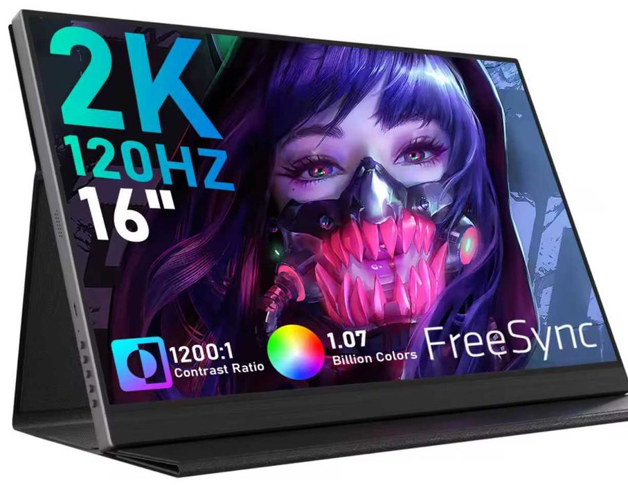 16" [120hz] [2.5K 2560*1600p] монітор 100% sRGB 500Cd/m [BOE | 10-bit]