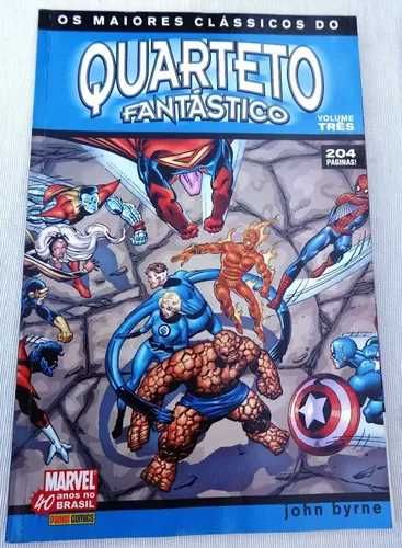 Os Maiores clássicos do quarteto fantástico vol. 3