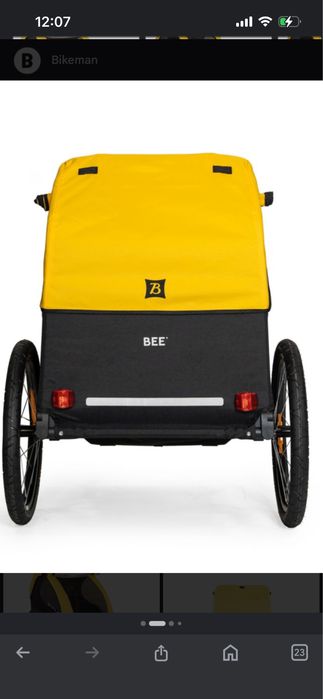 Przyczepka Barley Bee Double