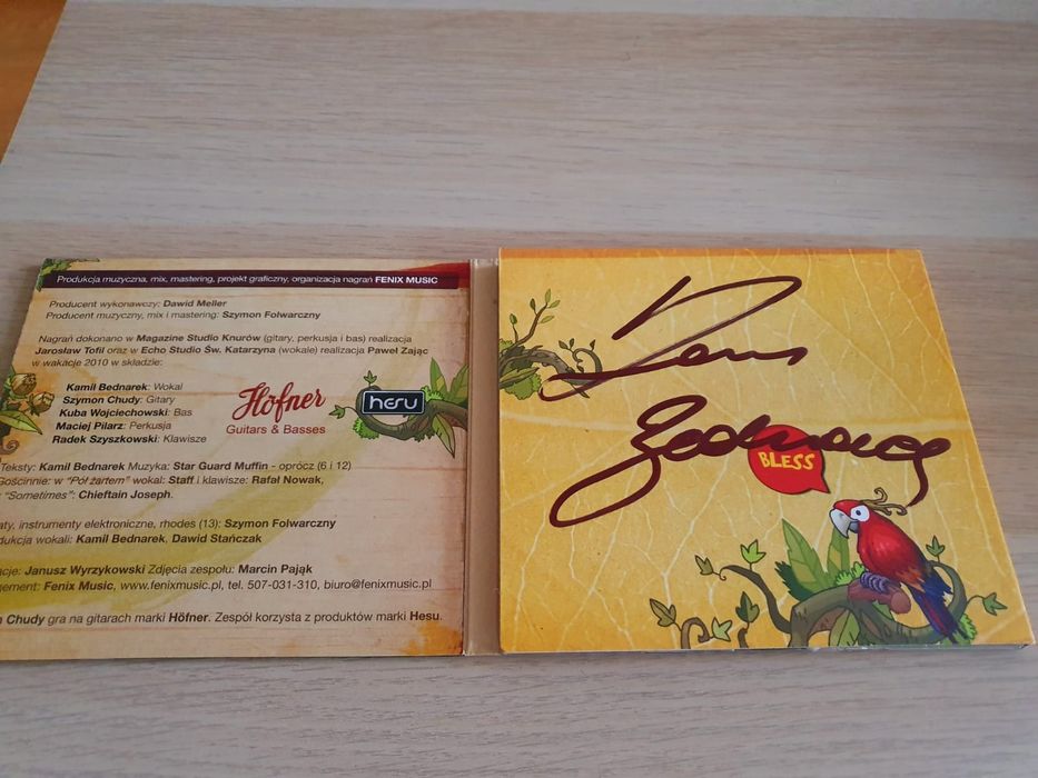 Kamil Bednarek płyta CD z autografem