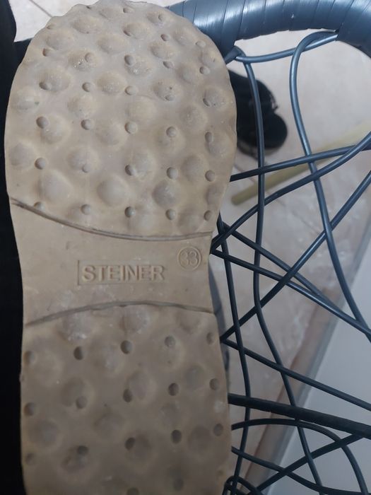 Buty trzewiki dziecięce ocieplane firmy steiner rozmiar33