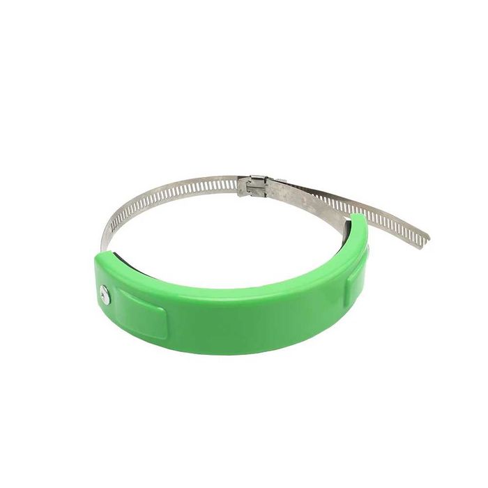 Anel de proteção para escape de moto - Abraçadeira inox 100-160mm