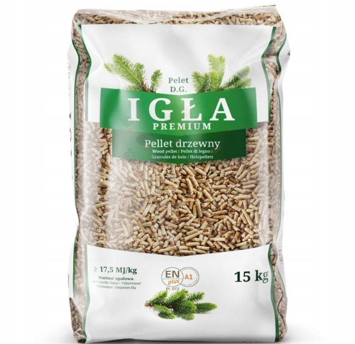 Pellet pelet drzewny lava bizon  Igła Premium a1 ENplus ** oferta promocyjna**