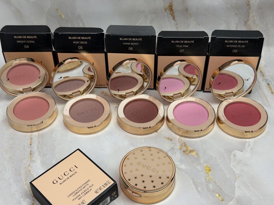 Румʼяна Gucci Blush de Beaute 04 05 06 07 09