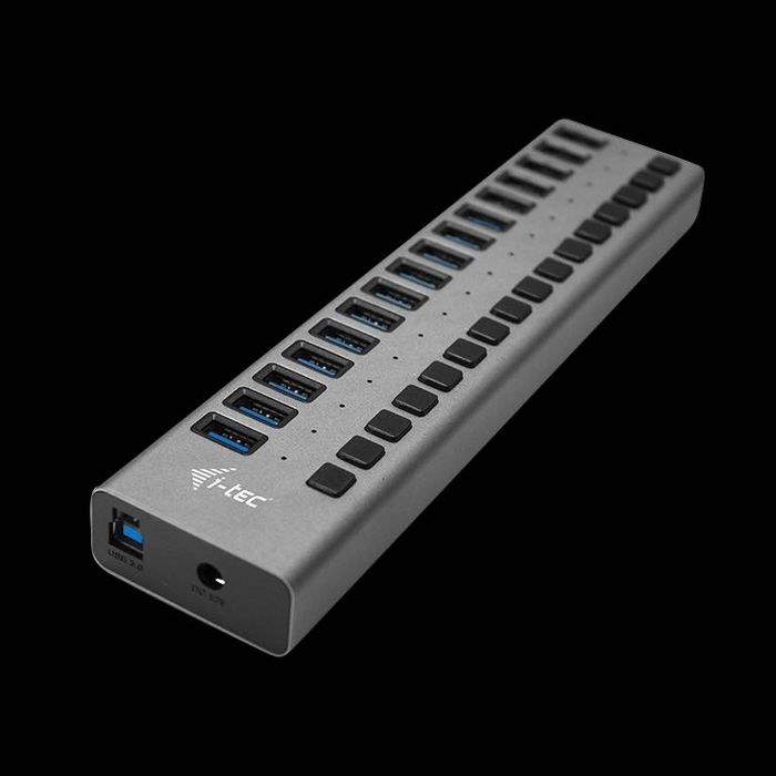 USB-A Charging HUB 16port + Power Adapter 90 W