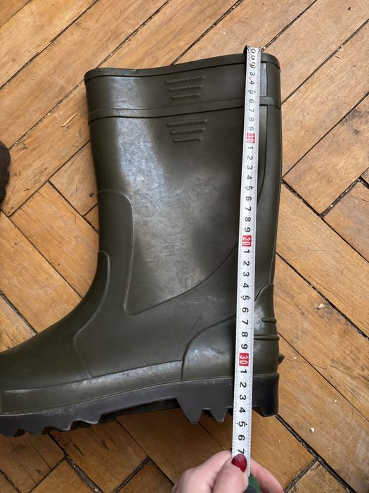 Чоловічі гумаки чоботи гумові робочі 45