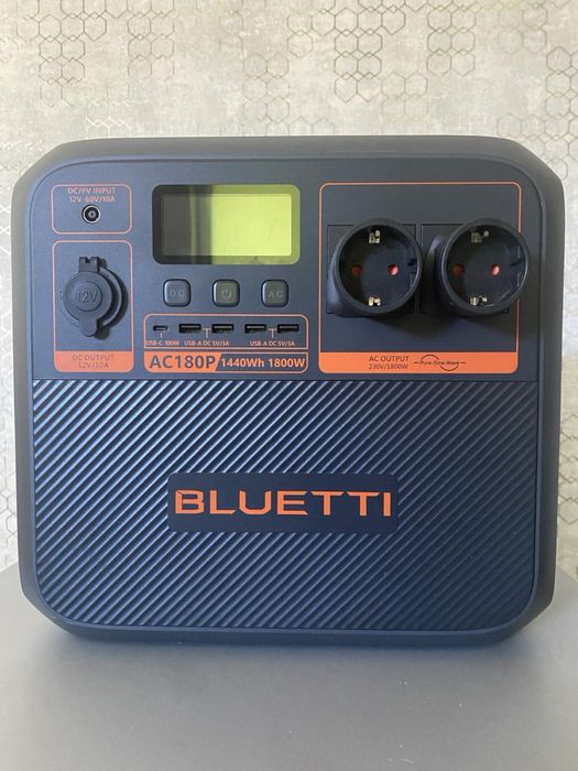 Bluetti AC180P 1440Wh 1800W зарядна станція EcoFlow
