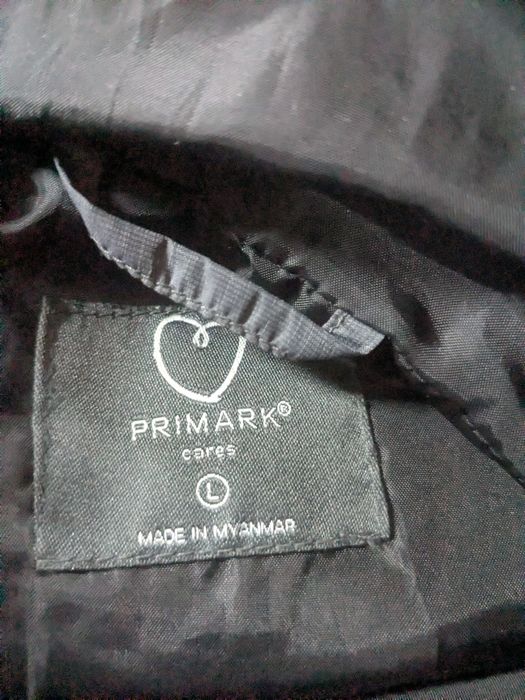 Primark kurtka pikowana szara rozm. L