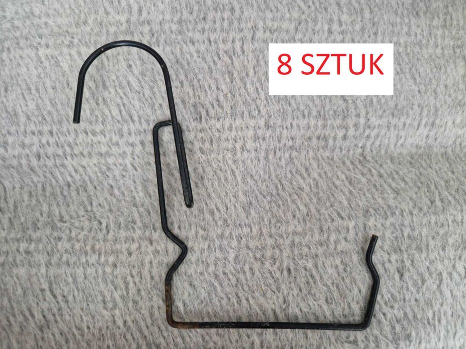 Uchwyty na skrzynki kwiatowe balkonowe 8 SZTUK