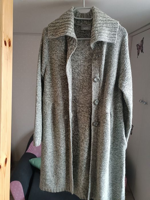 Wallis sweter -płaszczyk długi r.M