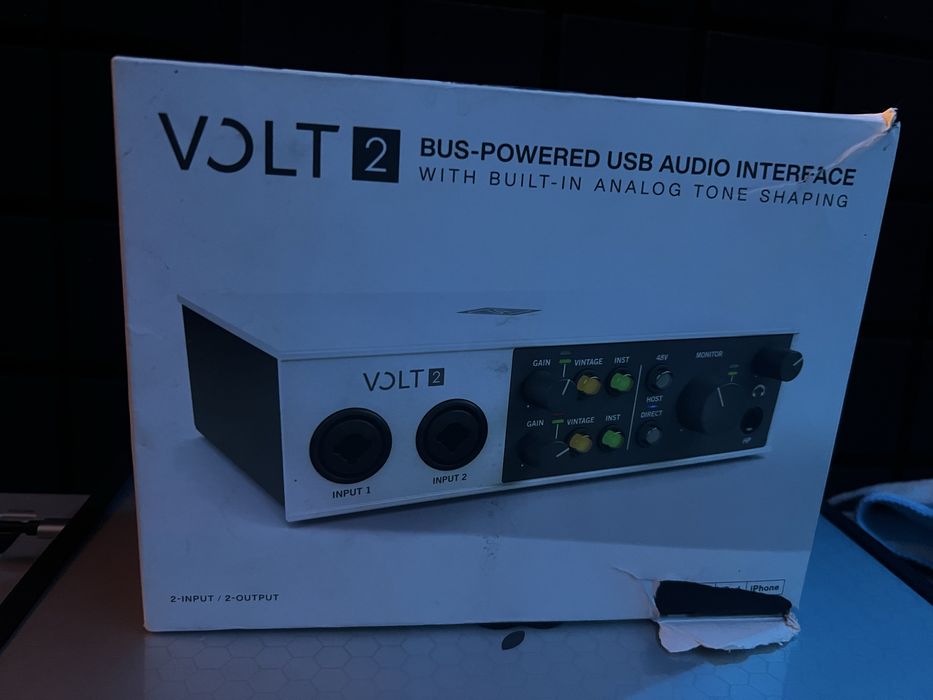 Продам аудіокарту UAD Volt 2