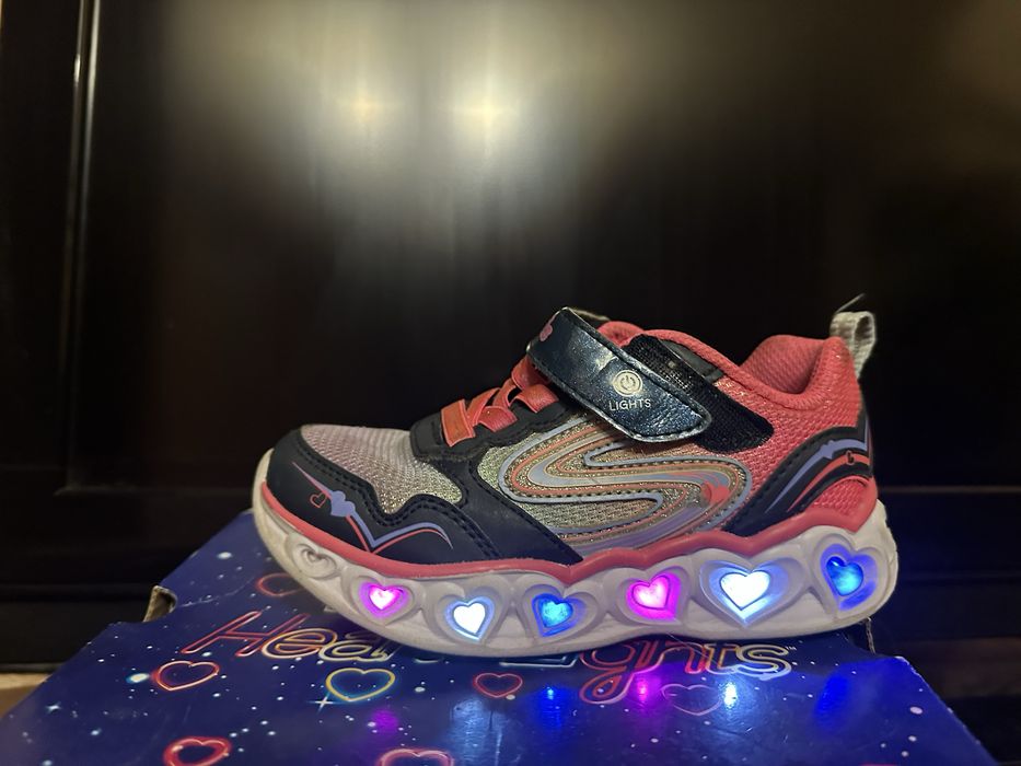 Scetchers heart Lights дитячі