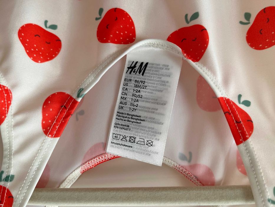 Strój kąpielowy dla dziewczynki  jednoczęściowy H&M