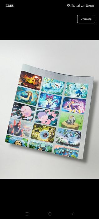 Pokemon plakat Unova poster Zekrom Reshiram