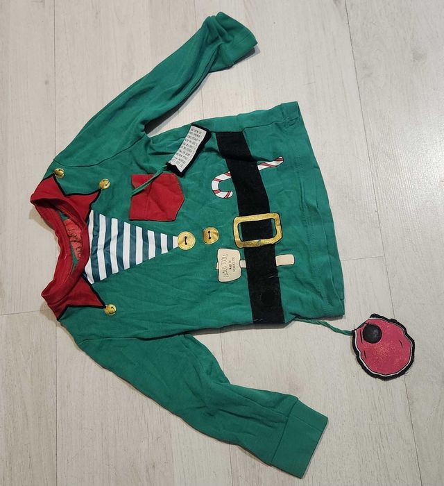 strój krasnoludek skrzat krasnoludka elf krasnal kostium nr 1401