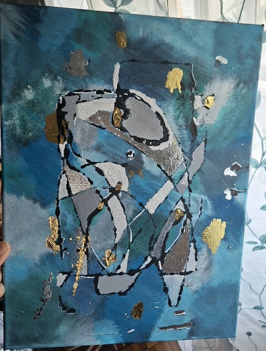 Telas variadas (pintado à mão)