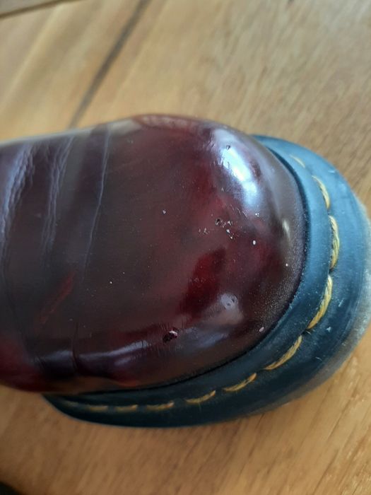 Dr. Martens 39 botki bordowe