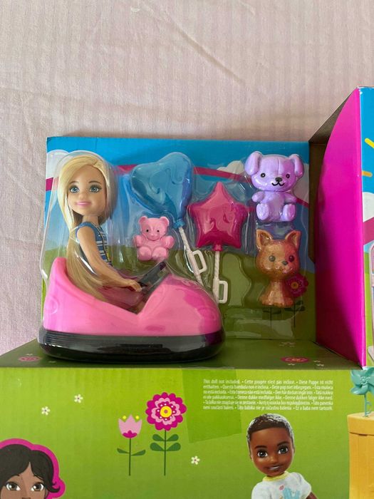 Barbie Club Chelsea parque de diversões e roda gigante, novo na caixa
