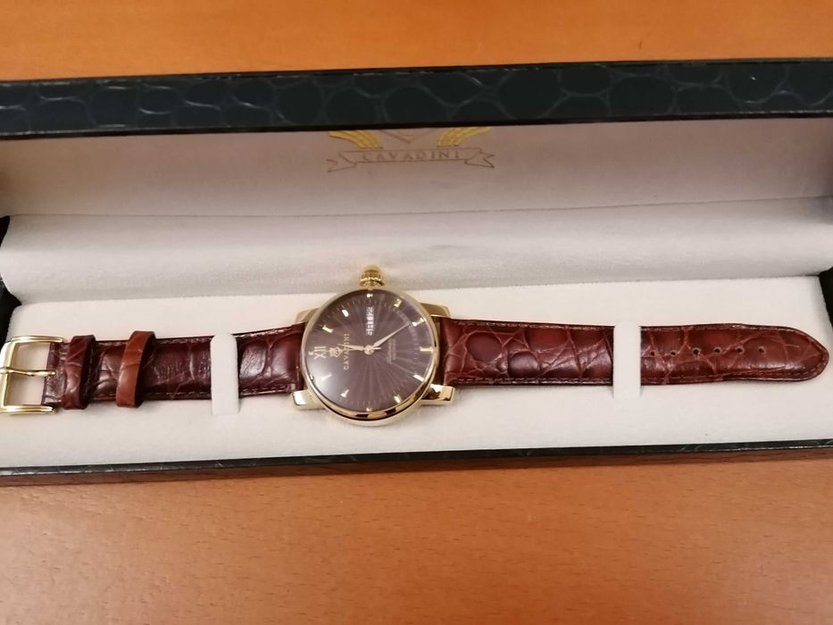 Relógio Cavadini automático nunca usado