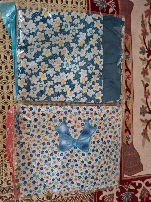 Фартуки кухонные с нагрудником новые