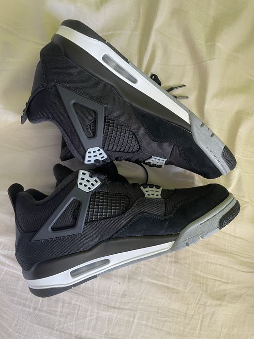 Air Jordan 4 retro „black canavas” rozmiar 44,5