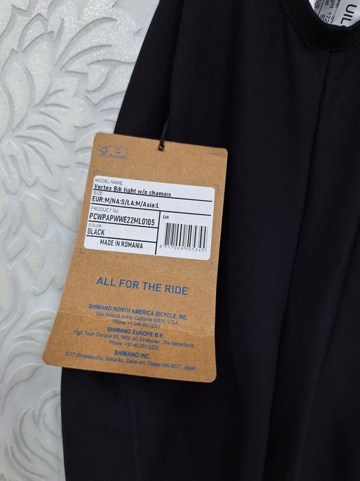 Spodnie rowerowe BIB SHIMANO VERTEX męskie M