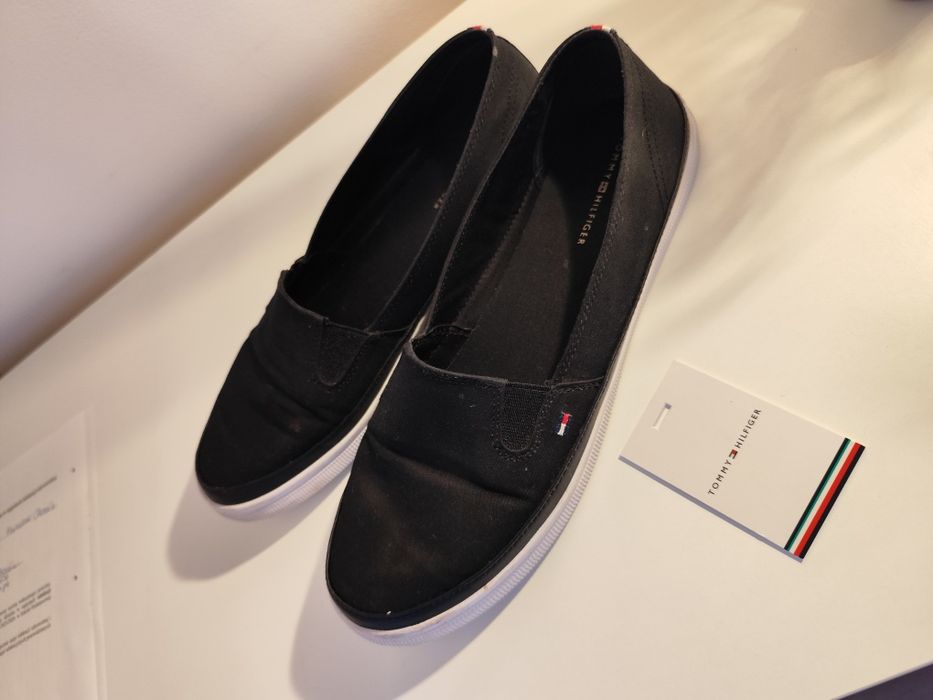 Espandryle Tommy Hilfiger 40 czarne okazja oryginał
