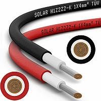 Кабель для солнечных панелей H1Z2Z2-K типа SOLAR 4, 6.  мм2

Read mo