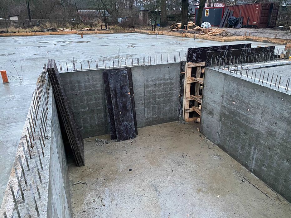 Строительные работы под ключ. Фундамент. Будівництво будинків під ключ