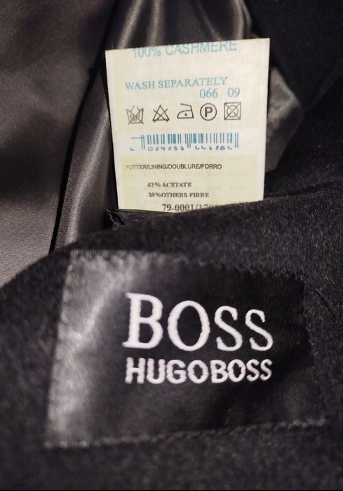 Пальто кашемир фирменное HUGO BOSS