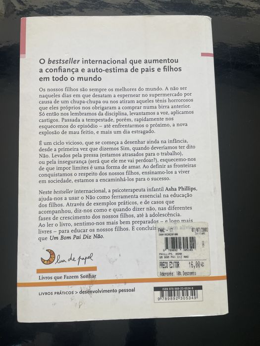 Um bom pai diz nao Asha Phillips